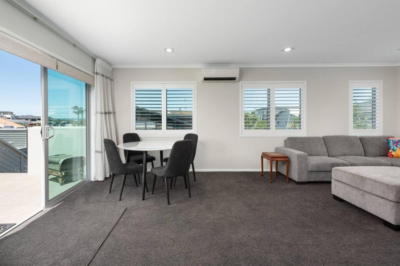 Modern Marine Parade Apartment Mount Maunganui Esterno foto